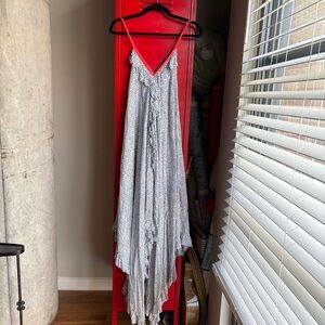 Roberta Roller Rabbit Black and White Polka Dot Maxi Dress